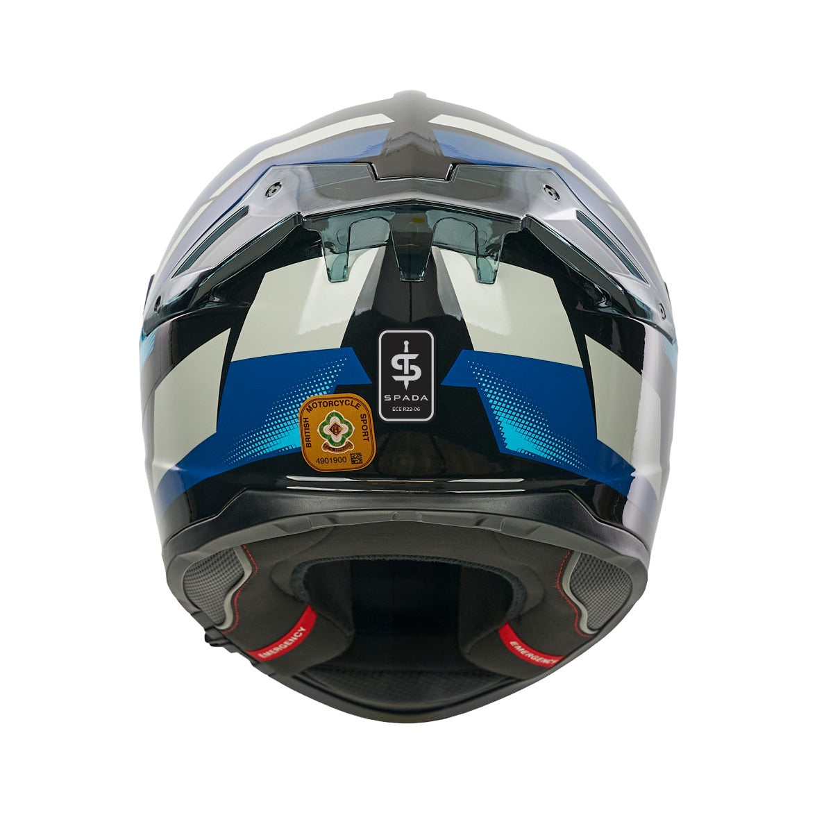 Spada Blade Sabre Blue/Black/Grey Helmet
