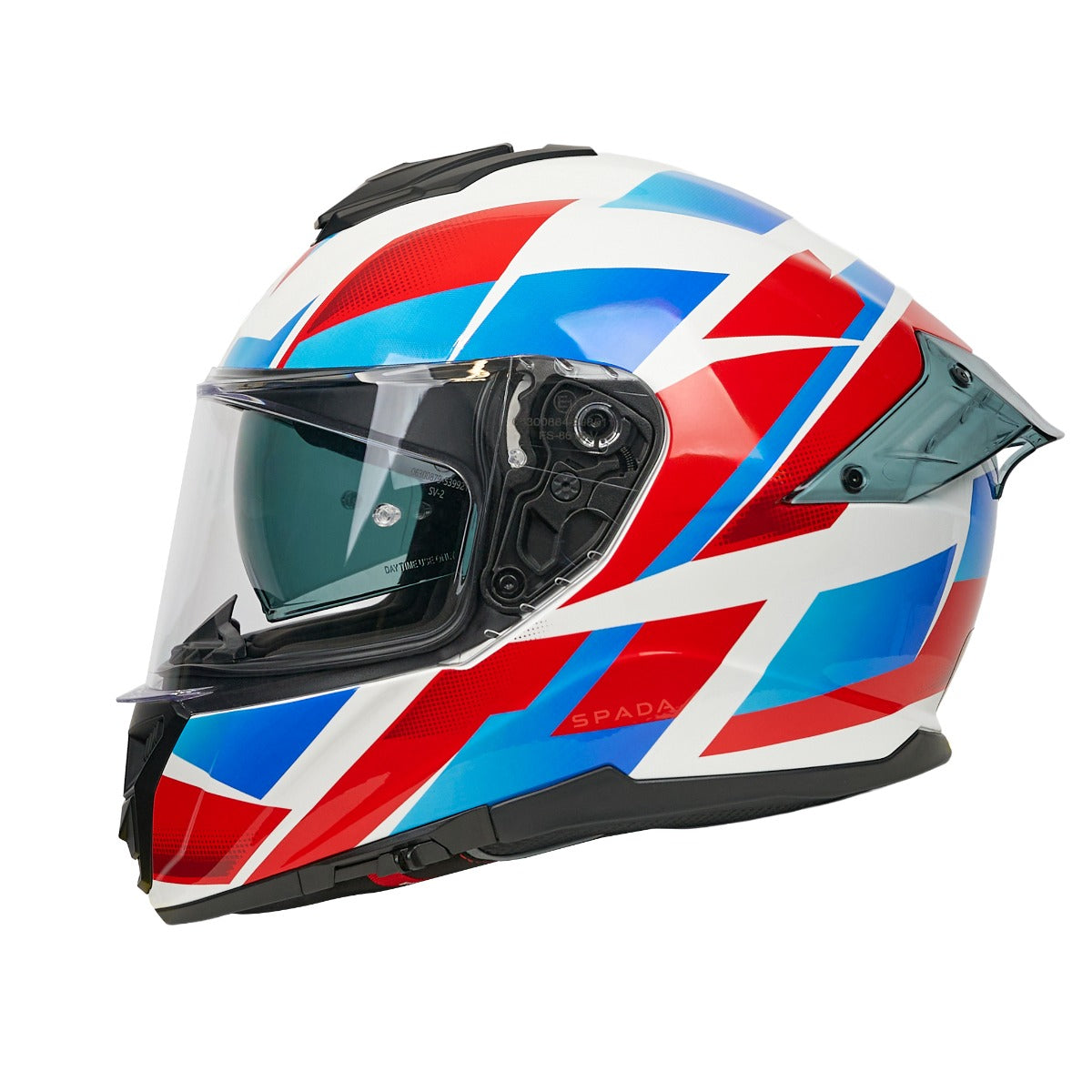 Spada Blade Sabre White/Blue/Red Helmet