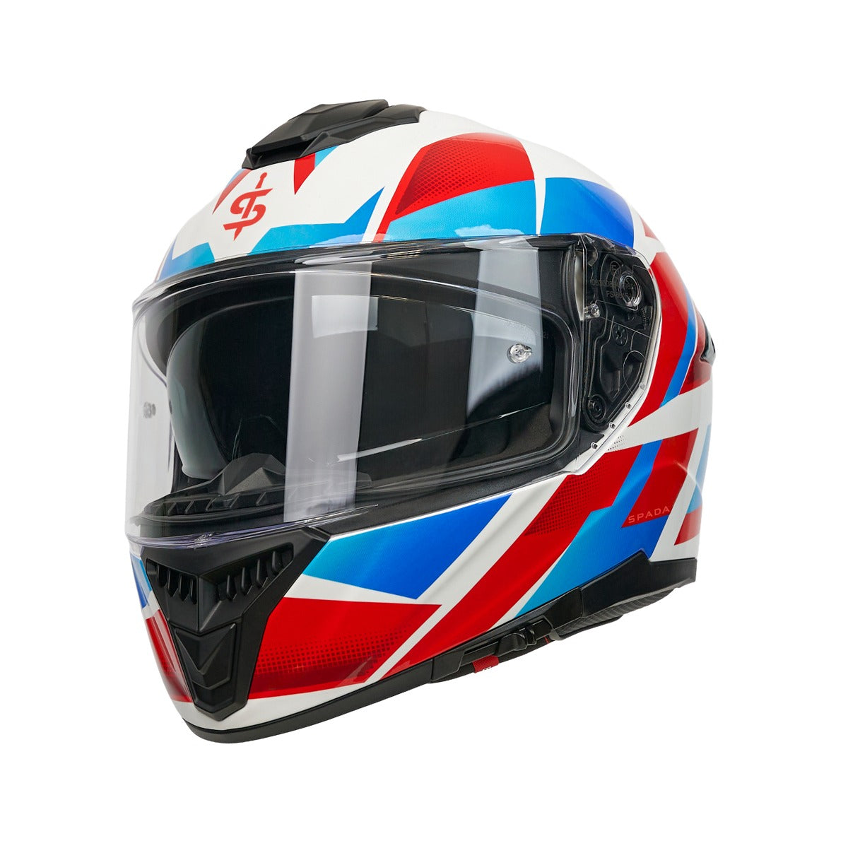 Spada Blade Sabre White/Blue/Red Helmet