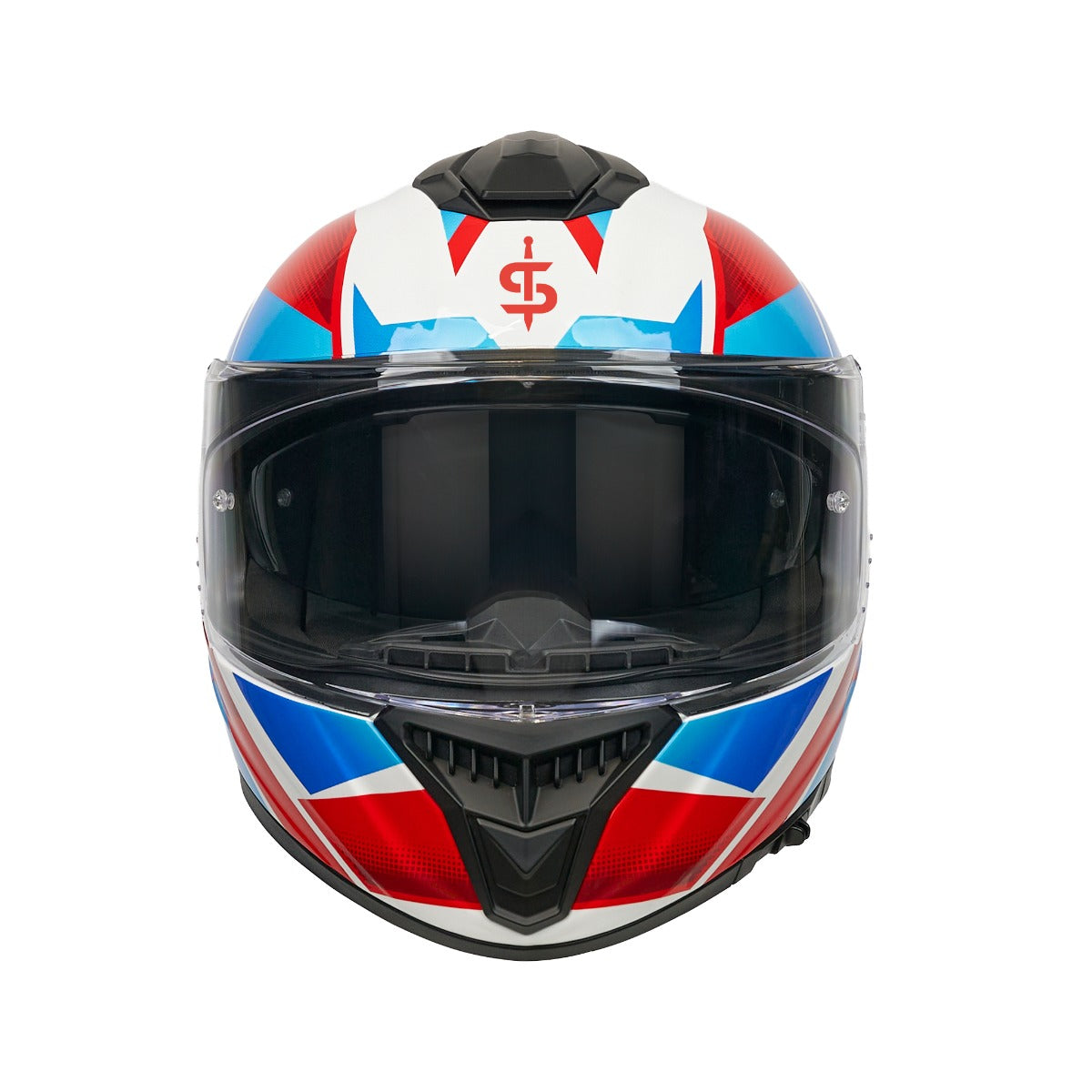 Spada Blade Sabre White/Blue/Red Helmet