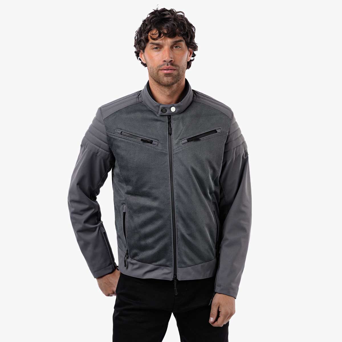 Spada Cafe Air CE Jacket Ultimate Grey