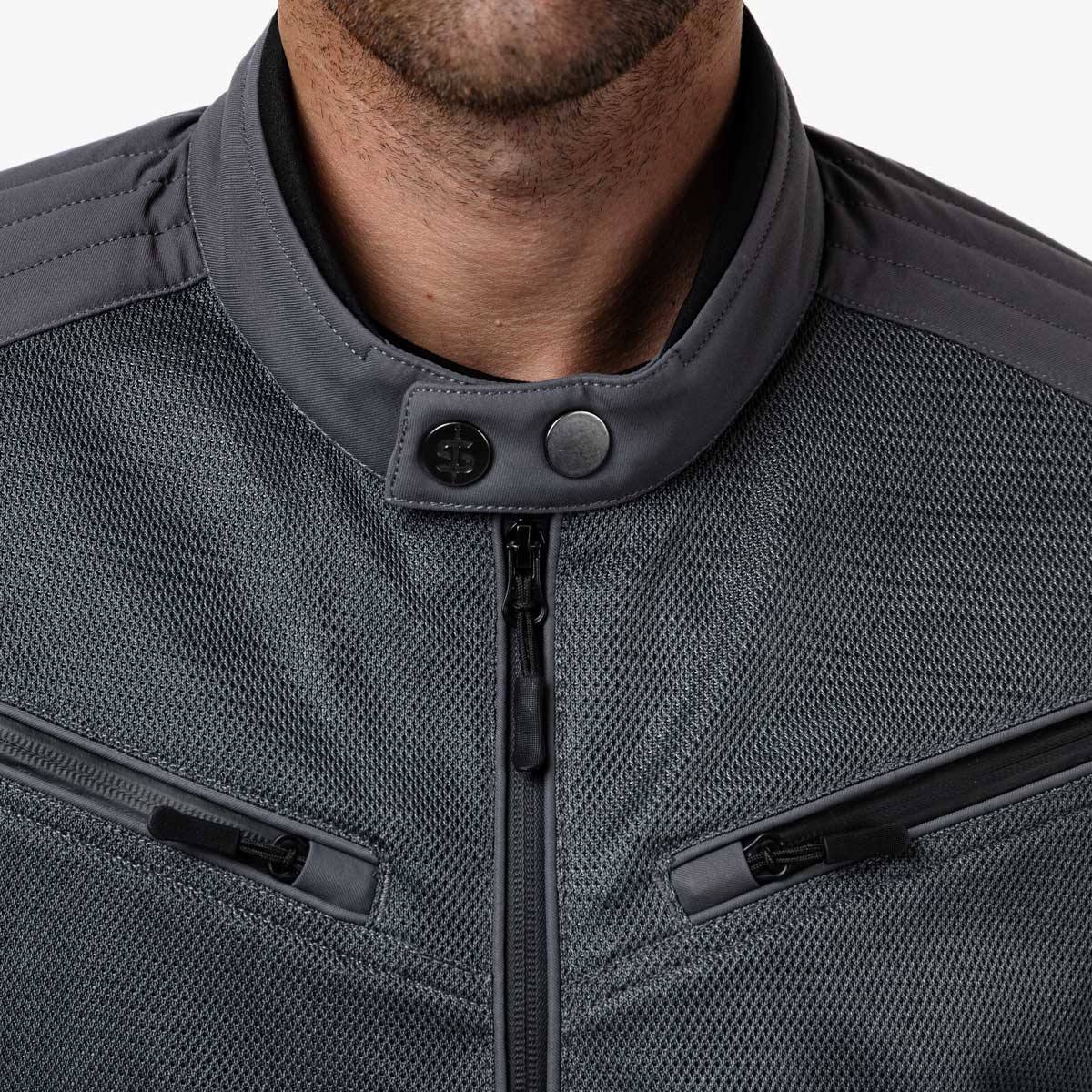 Spada Cafe Air CE Jacket Ultimate Grey