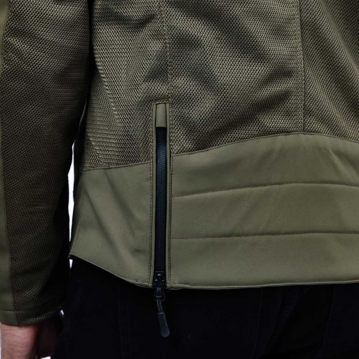 Spada Cafe Air CE Jacket Olive Green
