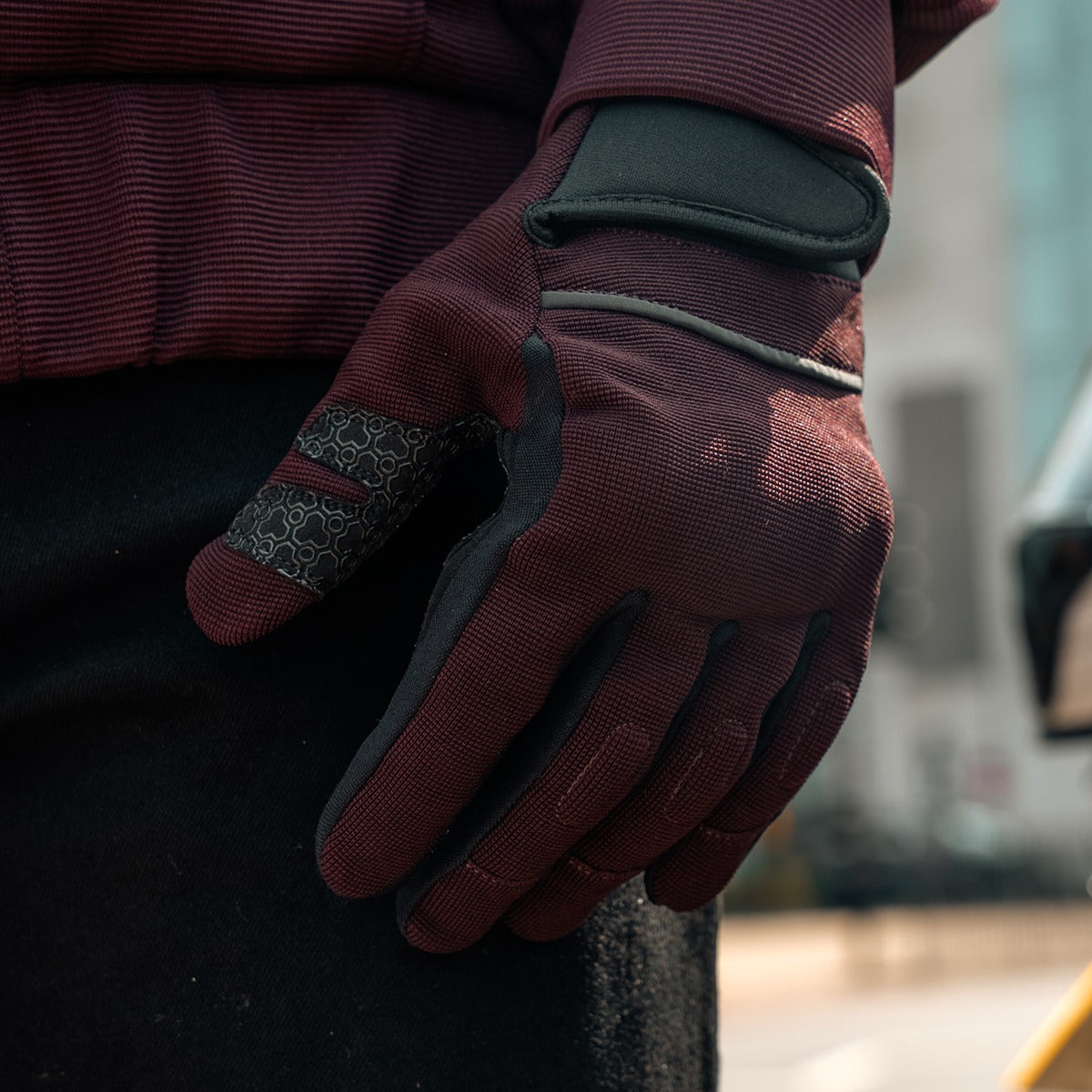 Spada Blade CE Gloves Port Red