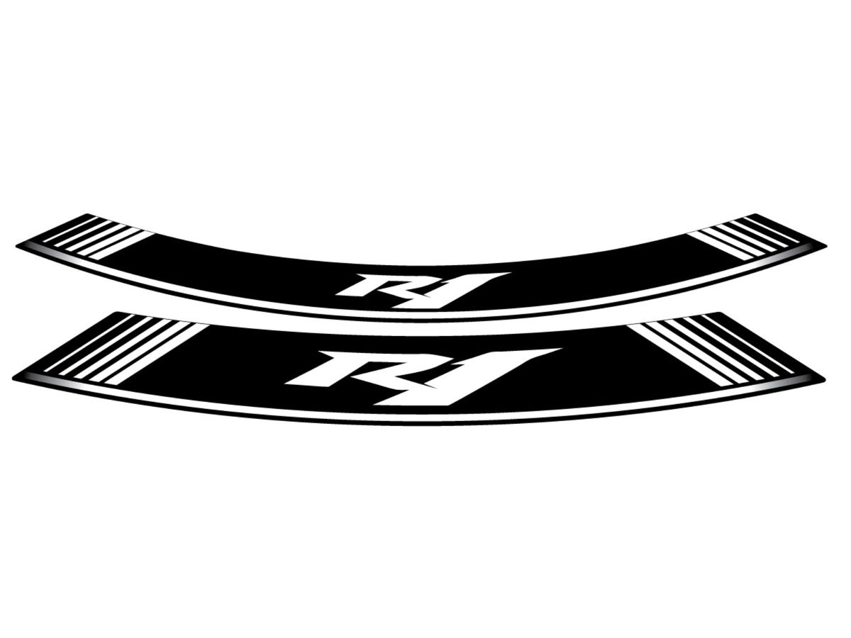 Wheel Rim Stickers - White
