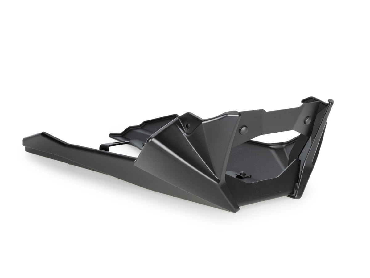 Pista Belly Pan / Engine Spoiler - Matt Black