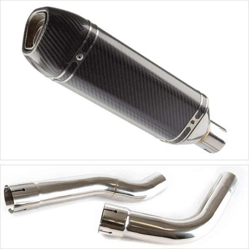 SU8C Carbon Fiber Underseat Exhaust
