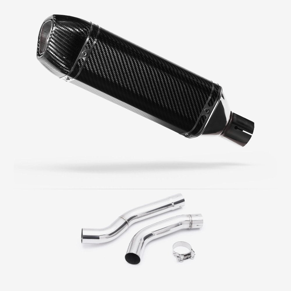 SU8C Carbon Fiber Underseat Exhaust