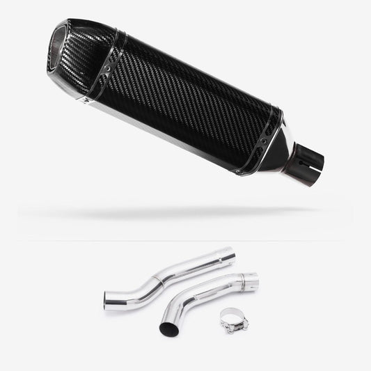SU8C Carbon Fiber Underseat Exhaust