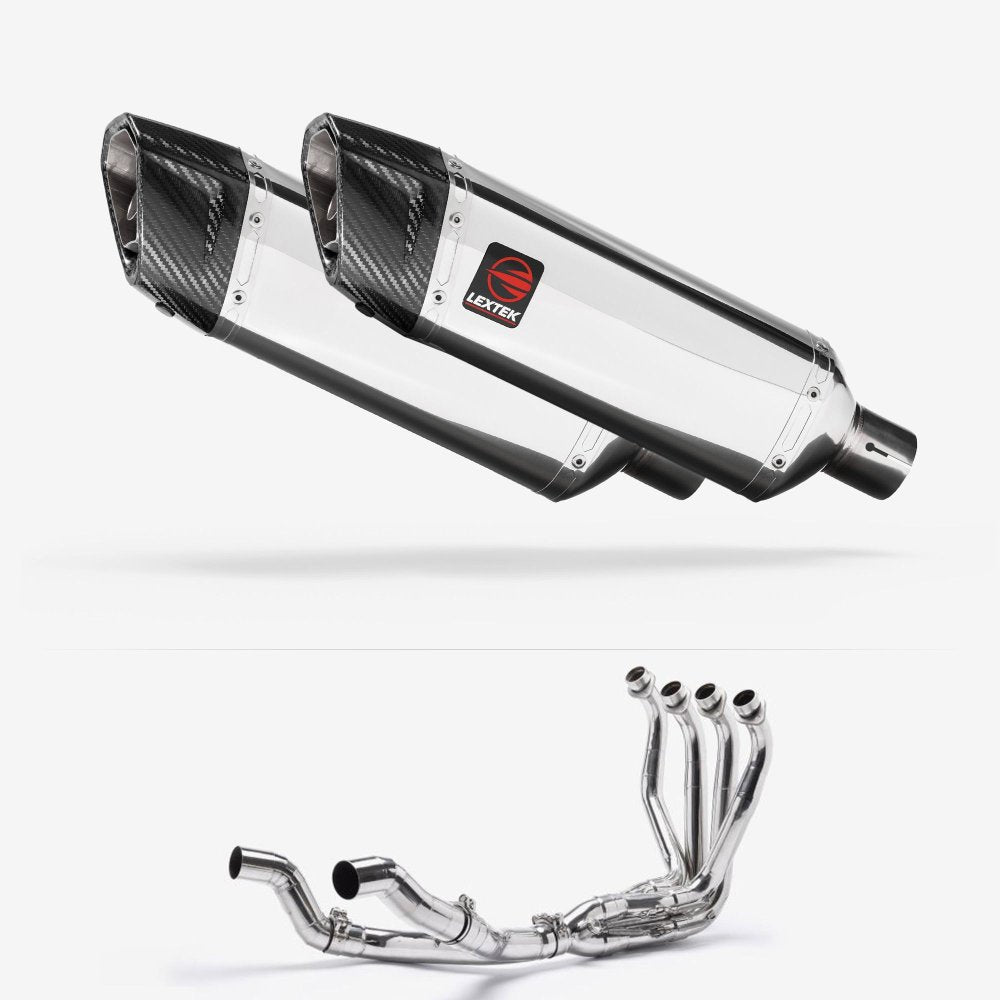 SP4 Polished Twin Exhaust System