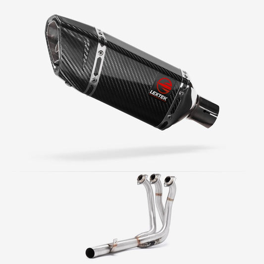 SP11C Gloss Carbon Fibre Exhaust System