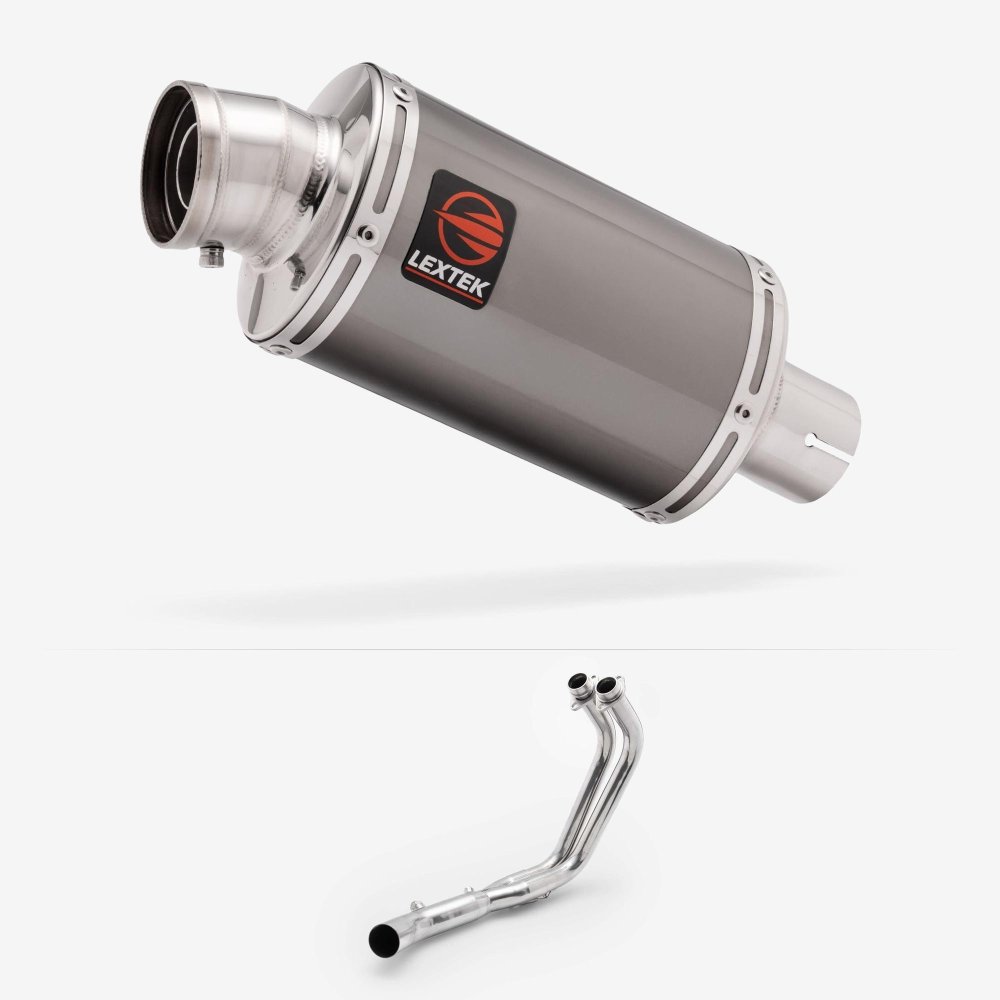 Dark Tint Stainless Steel OP15 200mm Exhaust System