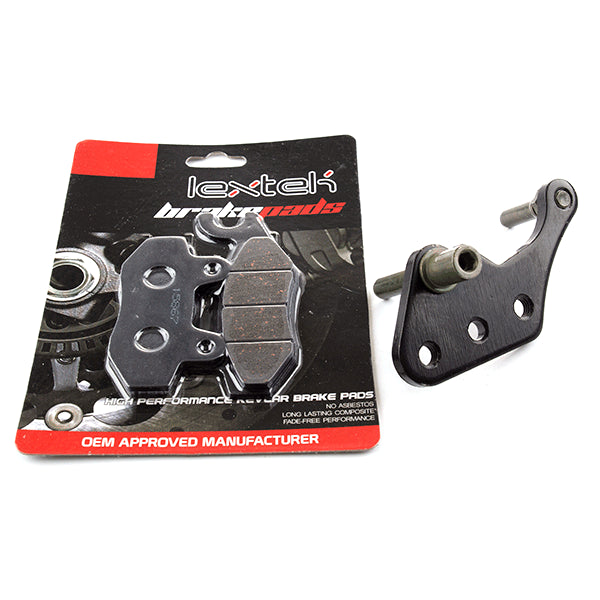 Rear Caliper Bracket and Brake Pad Kit