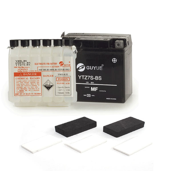 Motorcycle Battery LTZ7S-BS for Lexmoto Aspire 50
