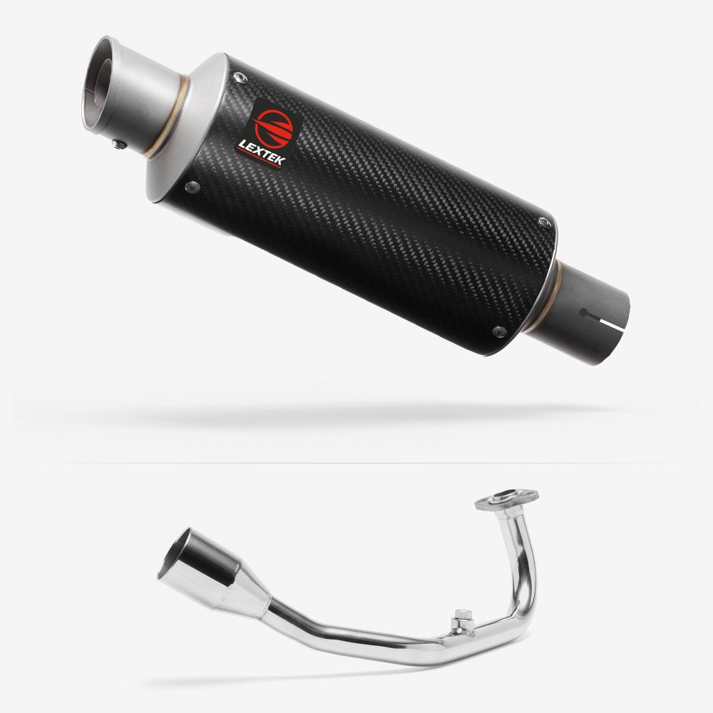 GP8C Carbon Fibre GP Stubby Exhaust System