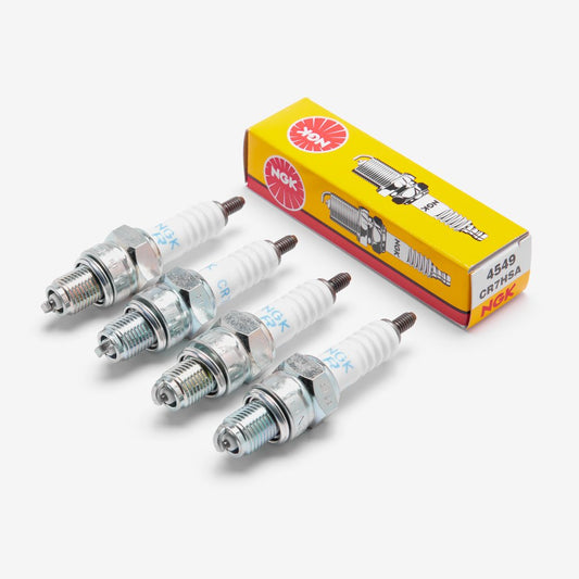NGK 4x CR7HSA Spark Plugs (4549)