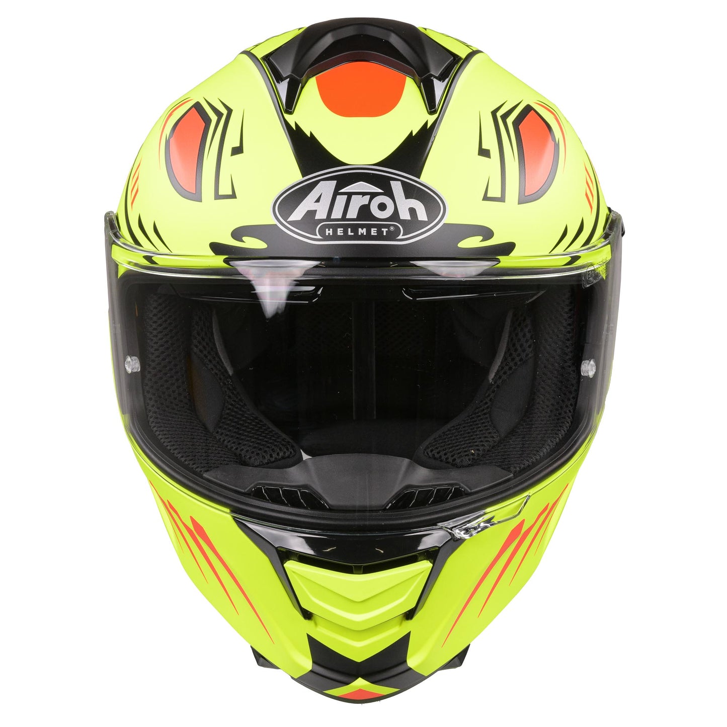 Airoh Spark Flow Helmet - Matt Yellow Fluro Vibe (Extra Small)