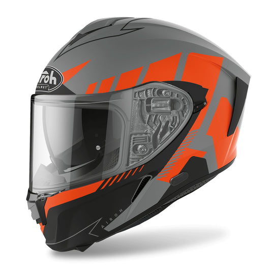 Airoh Spark Rise Orange Matt XXL