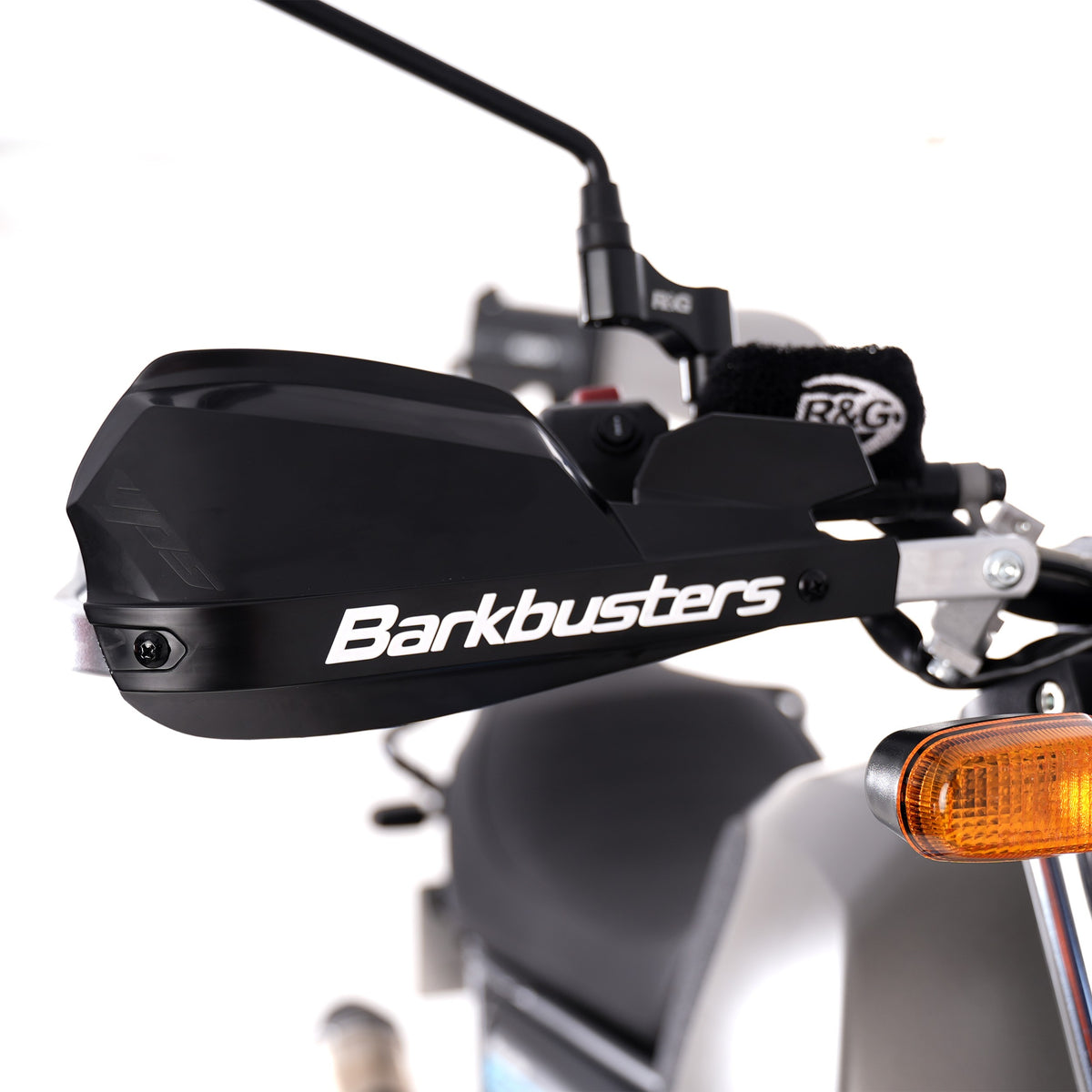 BarkBusters Handguard Kit Two Point Mount for Royal Enfield Scram 411 '22-24.