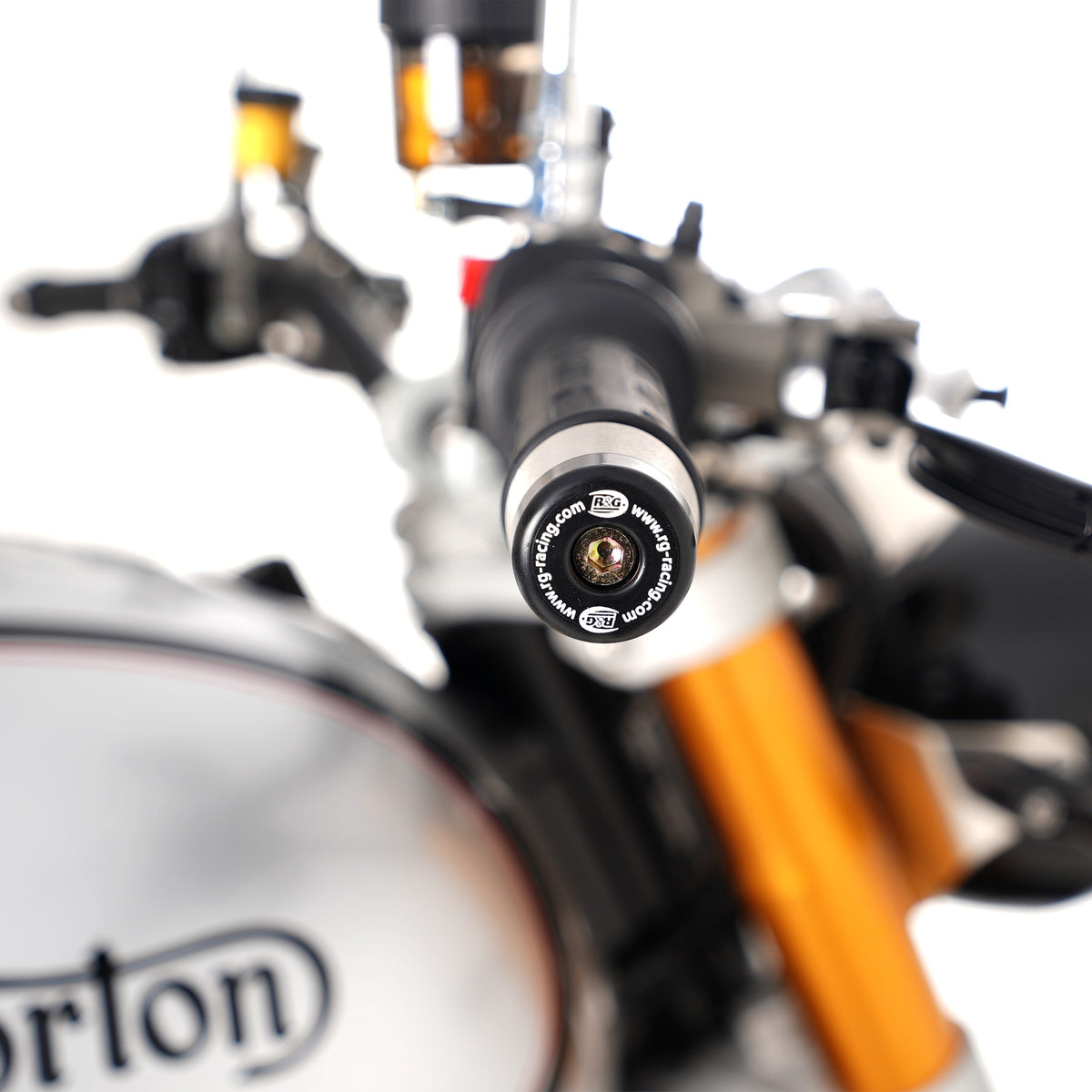 Bar End Sliders for Husqvarna Nuda 900/R '12-, Norton Commando 961 Sport '15-25 and Zero SRF '19-