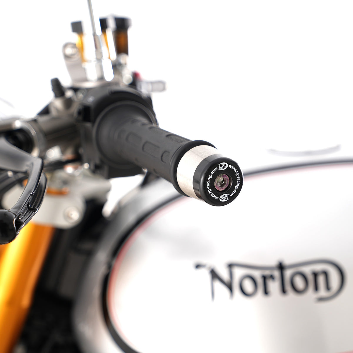 Bar End Sliders for Husqvarna Nuda 900/R '12-, Norton Commando 961 Sport '15-25 and Zero SRF '19-