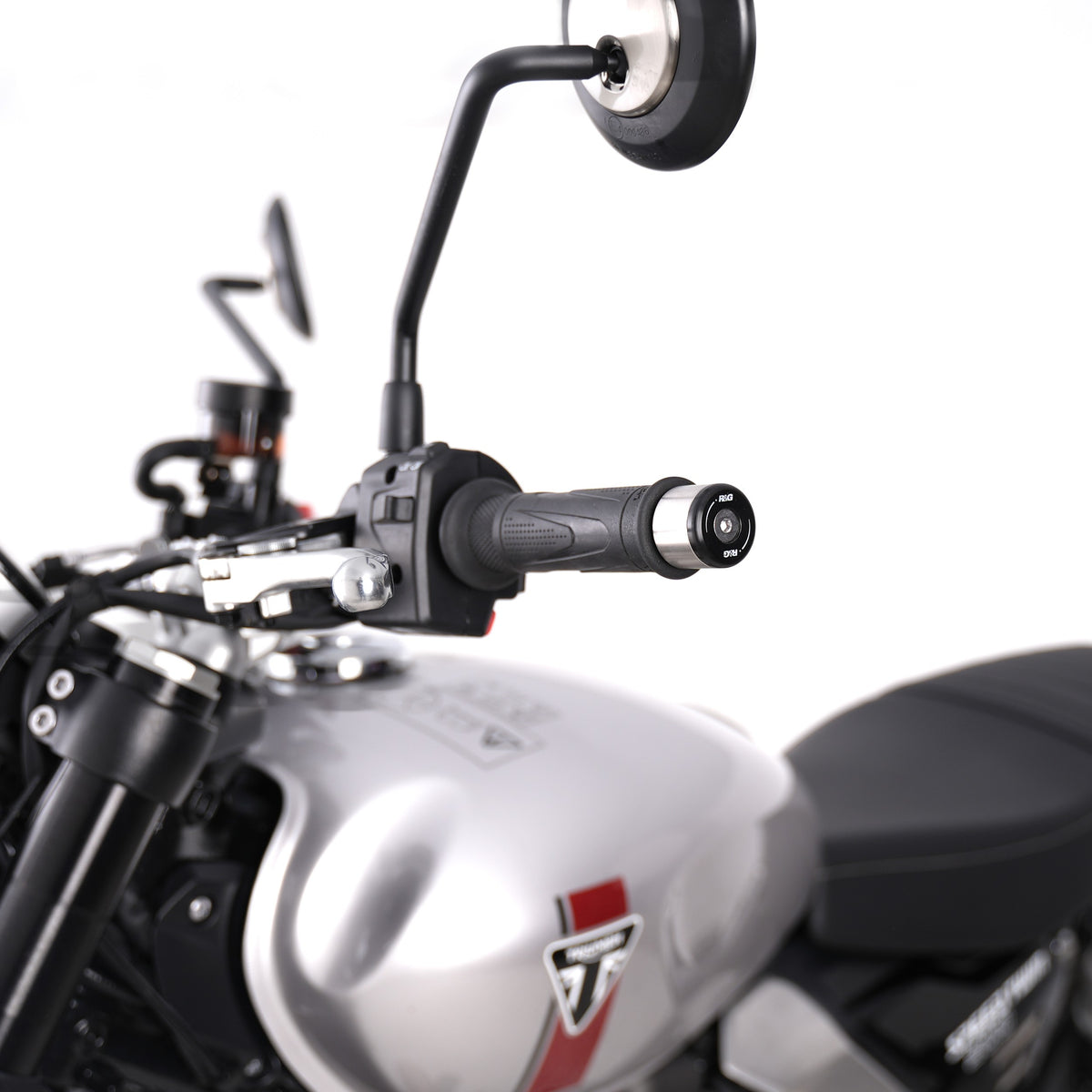 Bar End Sliders for the Triumph Street Twin '16-, Speed Twin 1200 ’19- & Speed Twin 900 '22-