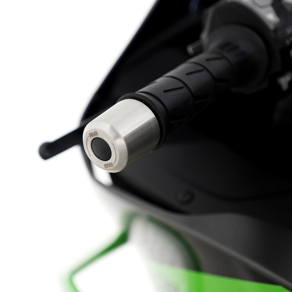 R&G Stainless Steel Bar Ends for the Kawasaki ZX-10R '06- & ZX10-RR '21-