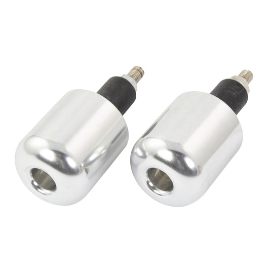 Bike It Bar End Universal 13mm Fitment Chrome