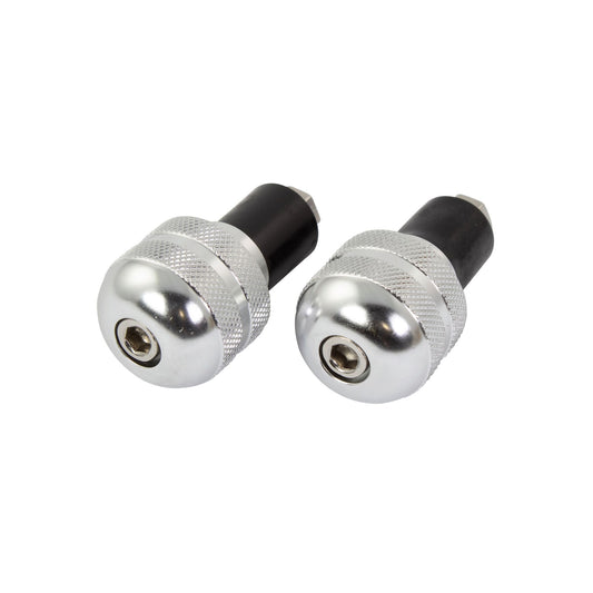 Bike It Chrome 13mm Round Bar End Weights