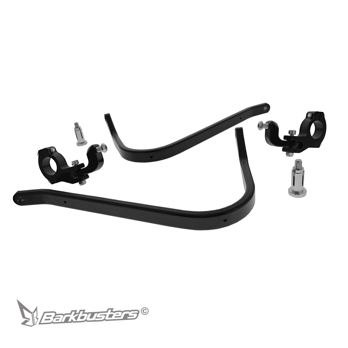 BarkBusters UNIVERSAL Hardware Kit -Two Point Mount (Tapered)