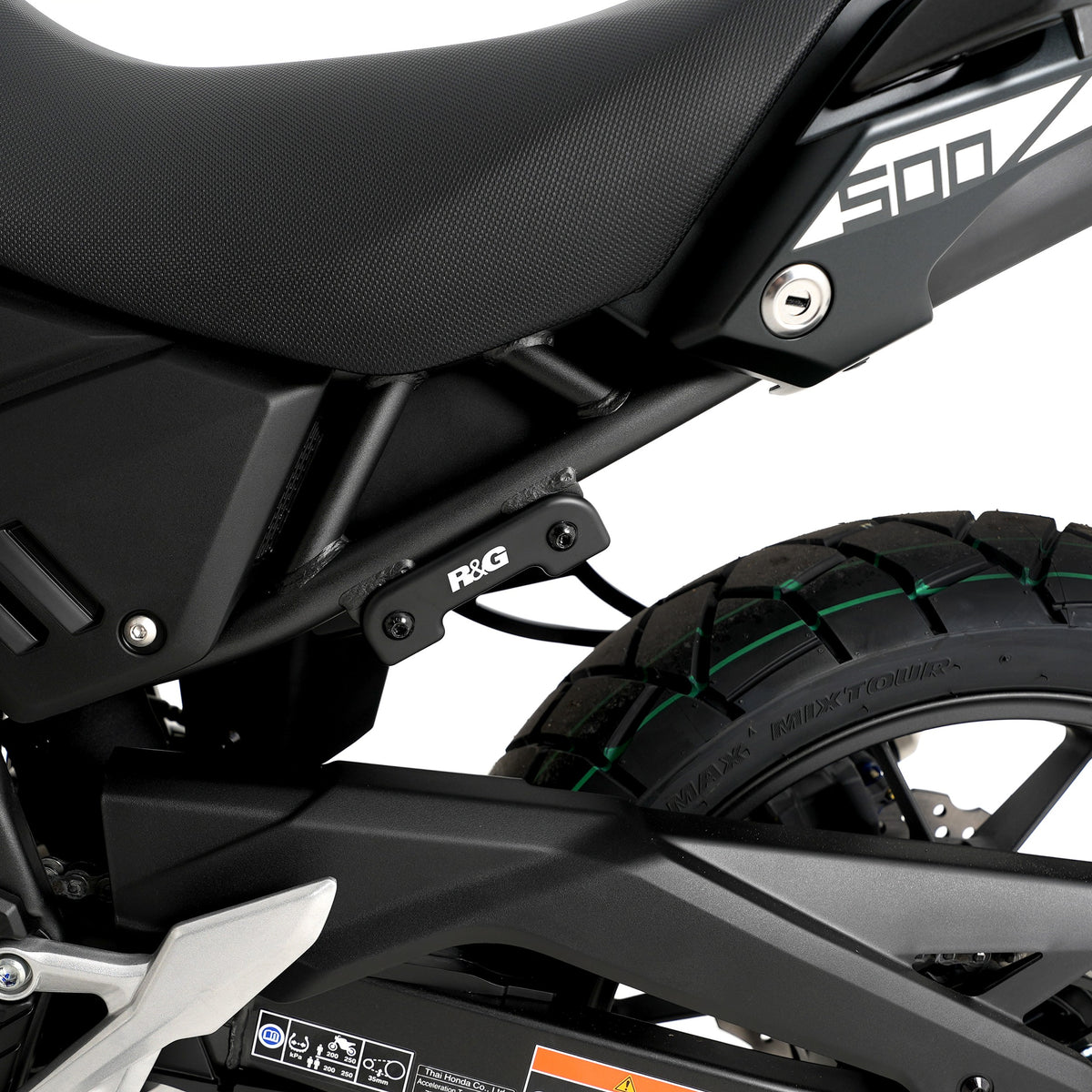 Rear Foot Rest Blanking Plate for Honda CBR300R, CBR500R & CB500F (upto '15), CB400X & CB500X '13-'18 (+5 other models)