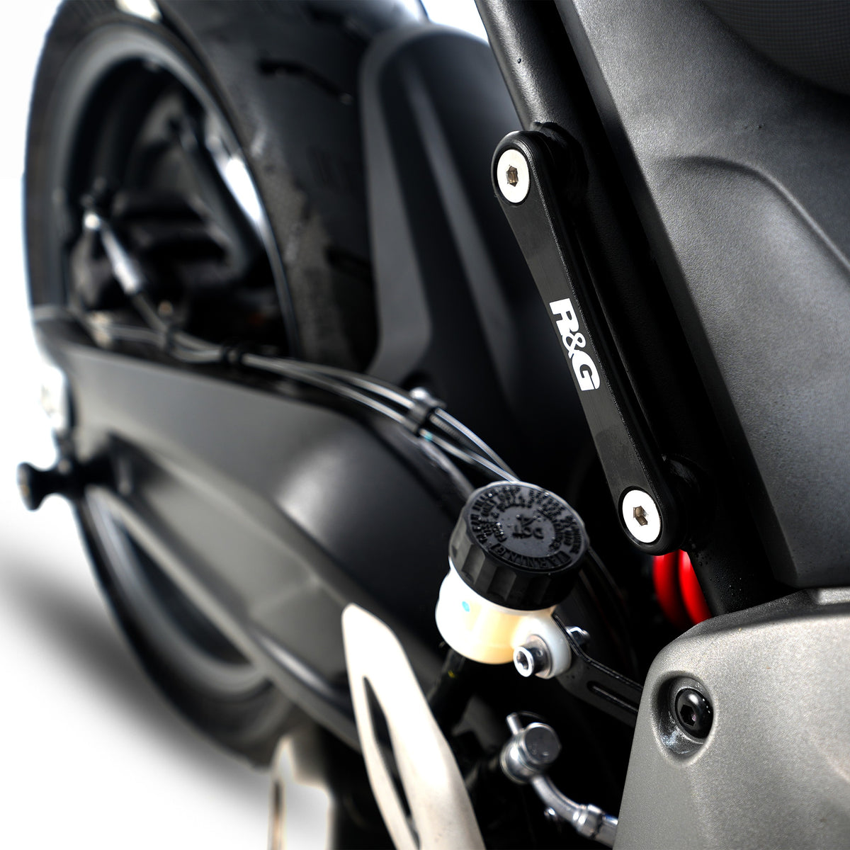 Rear Foot Rest Blanking Plate Kit for BMW S1000XR '15-'19,Triumph Trident 800 '26-, Trident 660 '21-'25 & Daytona 660 '24-