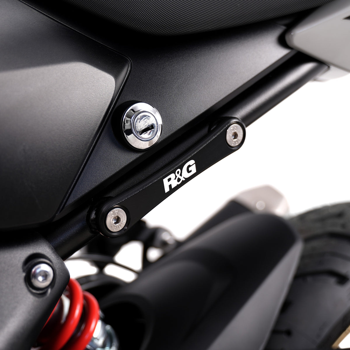 Rear Foot Rest Blanking Plate Kit for BMW S1000XR '15-'19,Triumph Trident 800 '26-, Trident 660 '21-'25 & Daytona 660 '24-