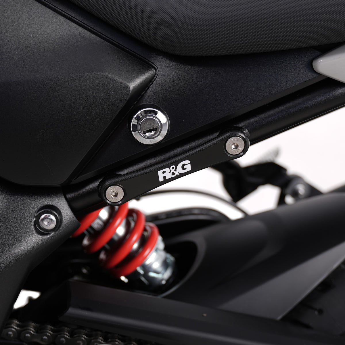 Rear Foot Rest Blanking Plate Kit for BMW S1000XR '15-'19,Triumph Trident 800 '26-, Trident 660 '21-'25 & Daytona 660 '24-