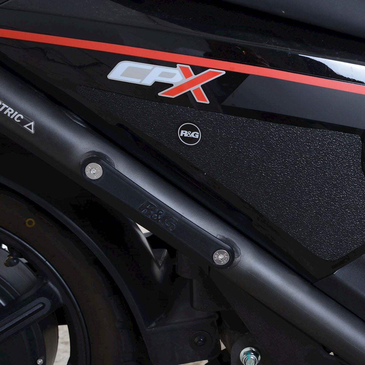 Rear Foot Rest Blanking Plates for Super Soco CPx '20- (Pair)
