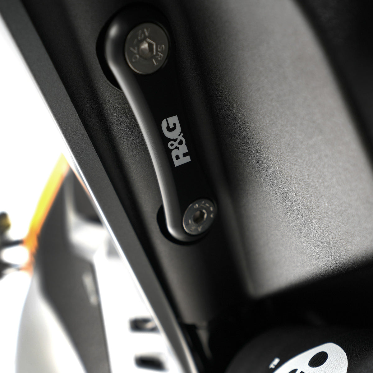 Rear Foot Rest Blanking Plate for BMW G310RR '22-25, Moto Guzzi V100 '23-, Stelvio '24- & TVS Apache RR 310 '21- (LHS)