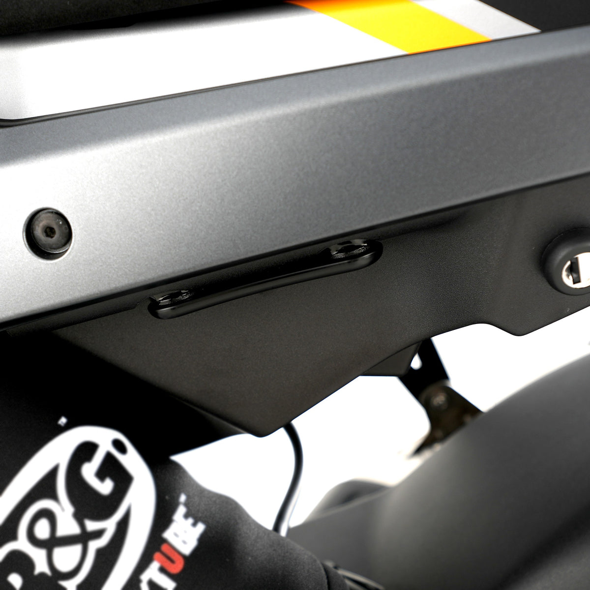 Rear Foot Rest Blanking Plate for BMW G310RR '22-25, Moto Guzzi V100 '23-, Stelvio '24- & TVS Apache RR 310 '21- (LHS)