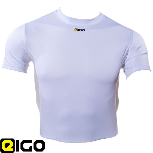 Eigo Compression Base Layer Short Sleeve White Medium