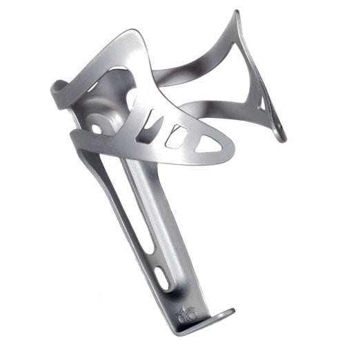 Bottle Cage Alloy Machined Silver