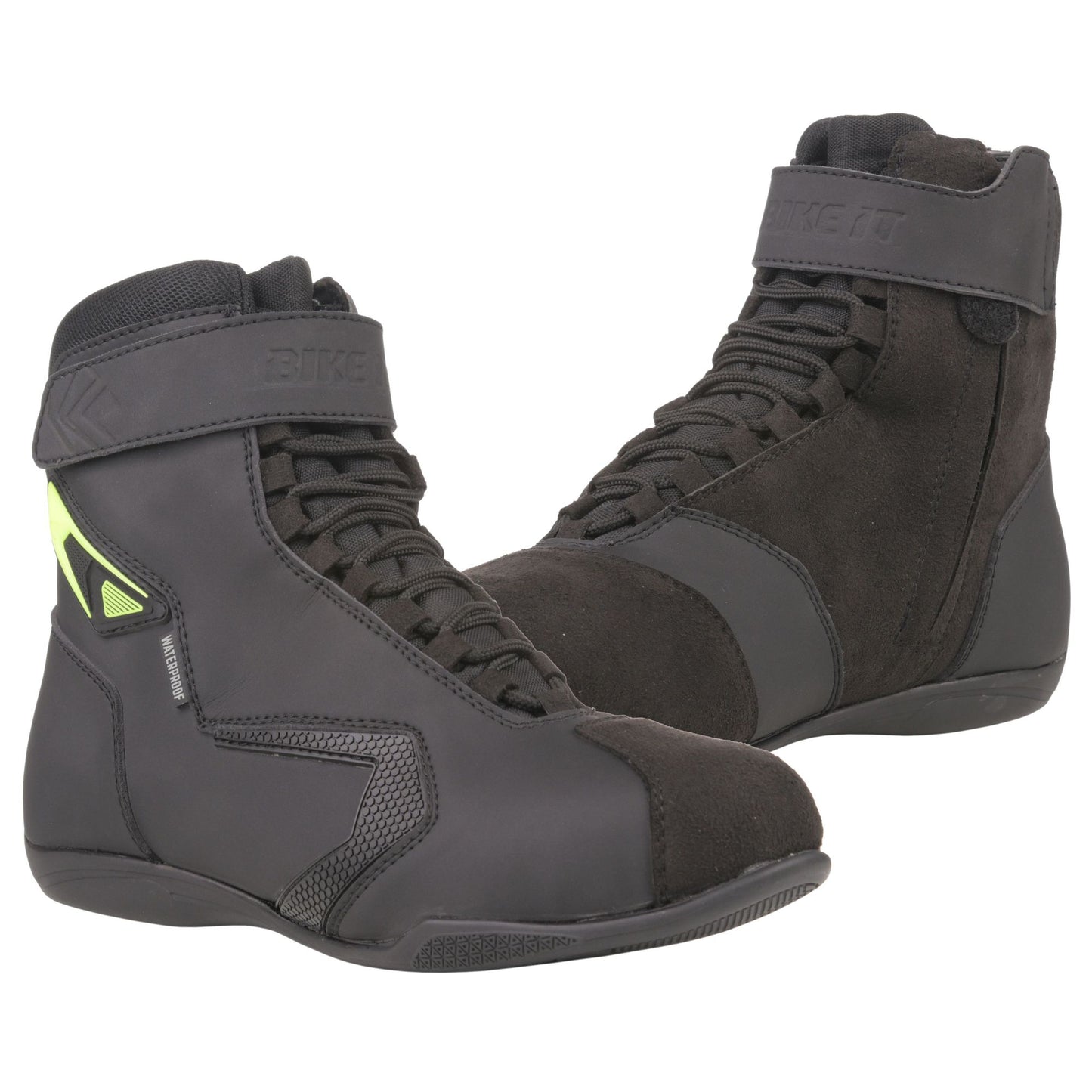 Bike It 'Bandido' Low Profile Waterproof Black Street Motorcycle Boot ( UK12 / EUR 46)