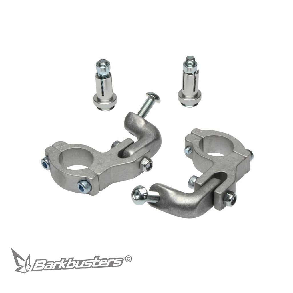 BarkBusters Handlebar Clamp Kit (Tapered) - Renthal Fatbars
