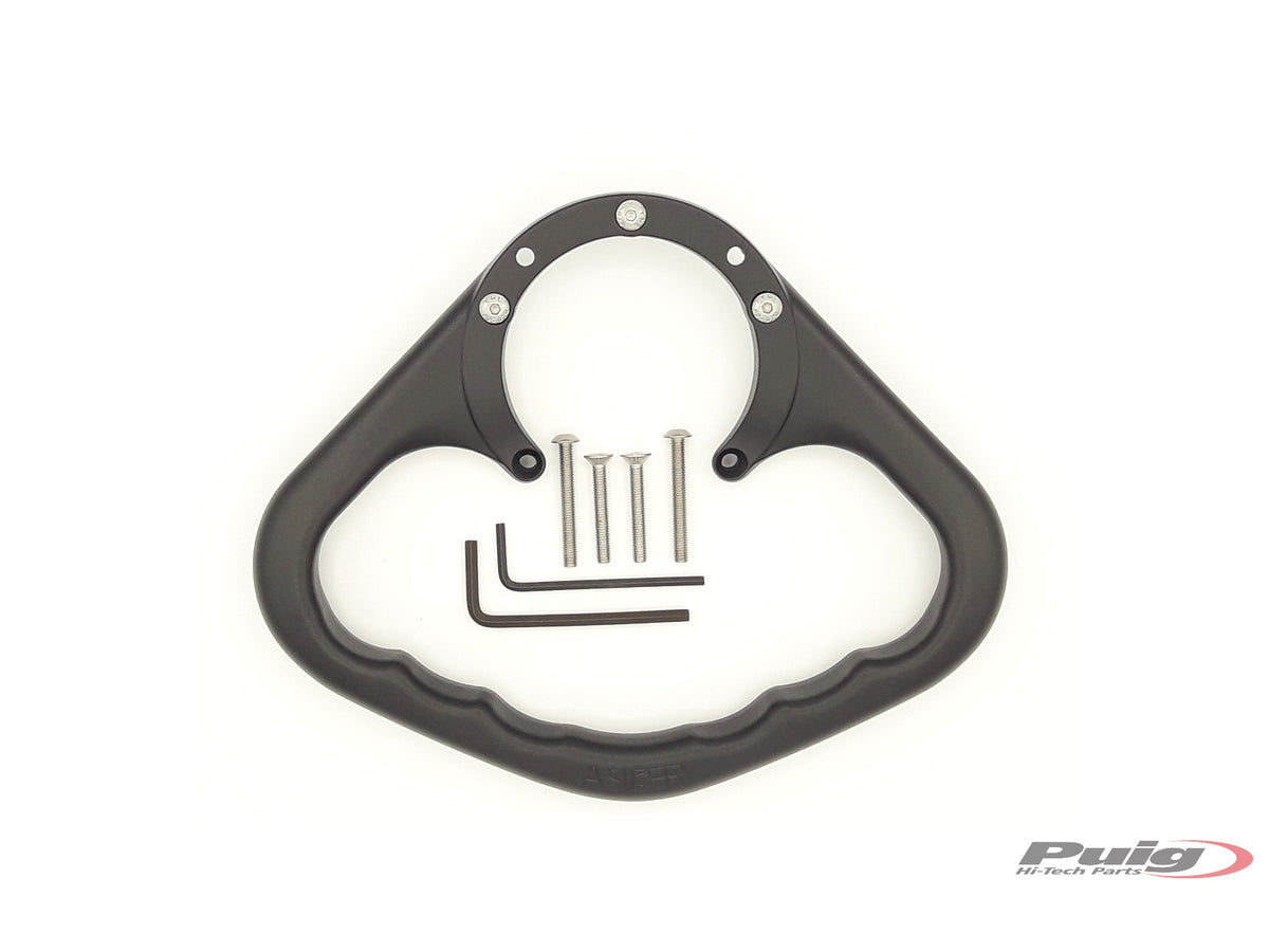 Fuel Tank Pillion Hand Grips - Black