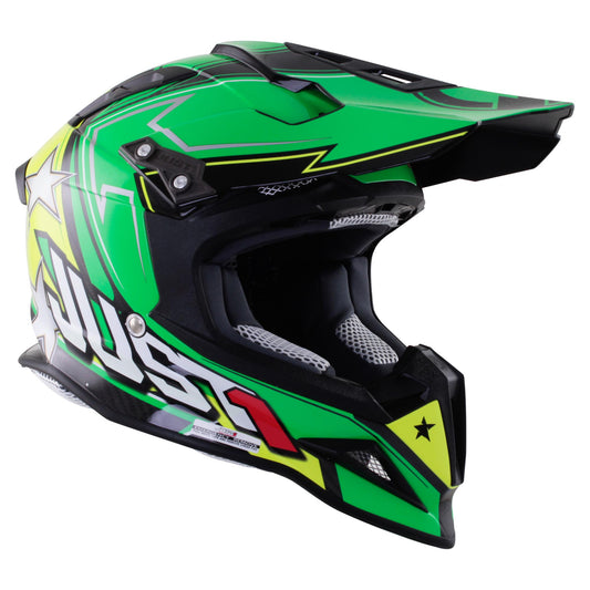 Just 1 J12 Carbon MX Helmet Aster Brazil M