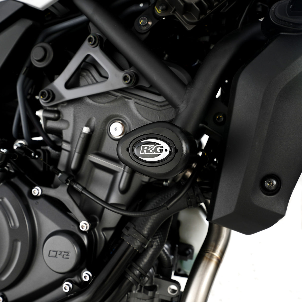 Aero Crash Protectors for Yamaha MT-07 '14- (FZ-07), XSR700 '16-, Fantic Caballero 700 '23- and Tracer 700 '16-'20 (FJ-07) models
