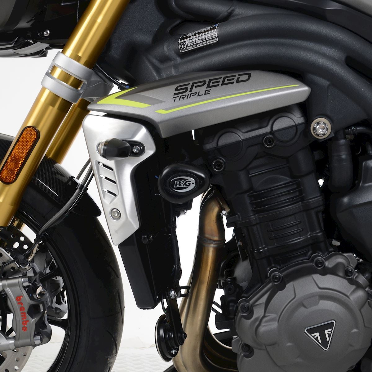 Crash Protectors- Aero Style for Triumph Speed Triple 1200 RS '21- ,Speed Triple 1200RR ’22- & Speed Triple 1200RX '25-