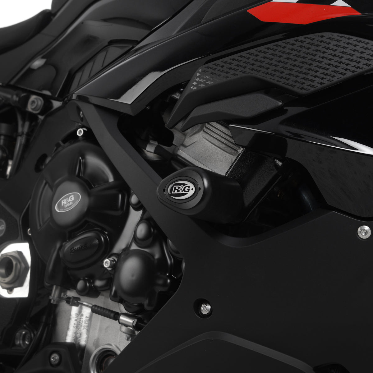 Crash Protectors - Aero Style for BMW S1000RR '23- (ASYMMETRICAL Road/Race Drill Kit)