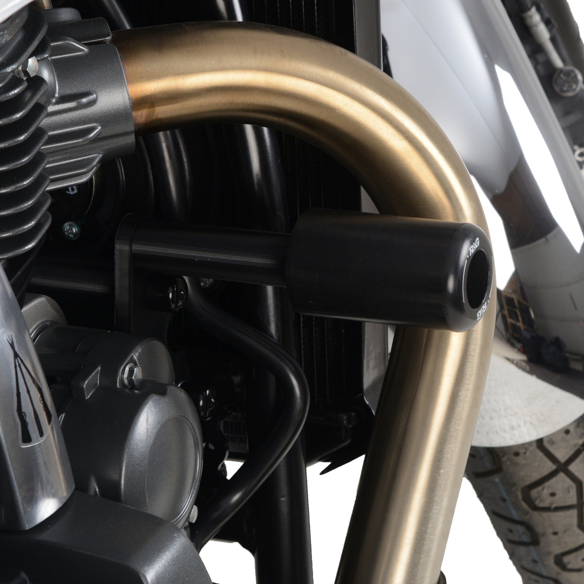 Crash Protectors - Classic Round Style for BSA Gold Star '23-