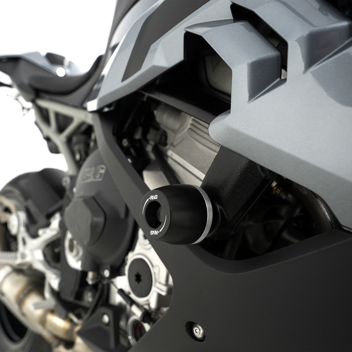 APEX Crash Protectors for the BMW M1000R ’23- & S1000RR ’23- (Symmetrical, Non drill kit)