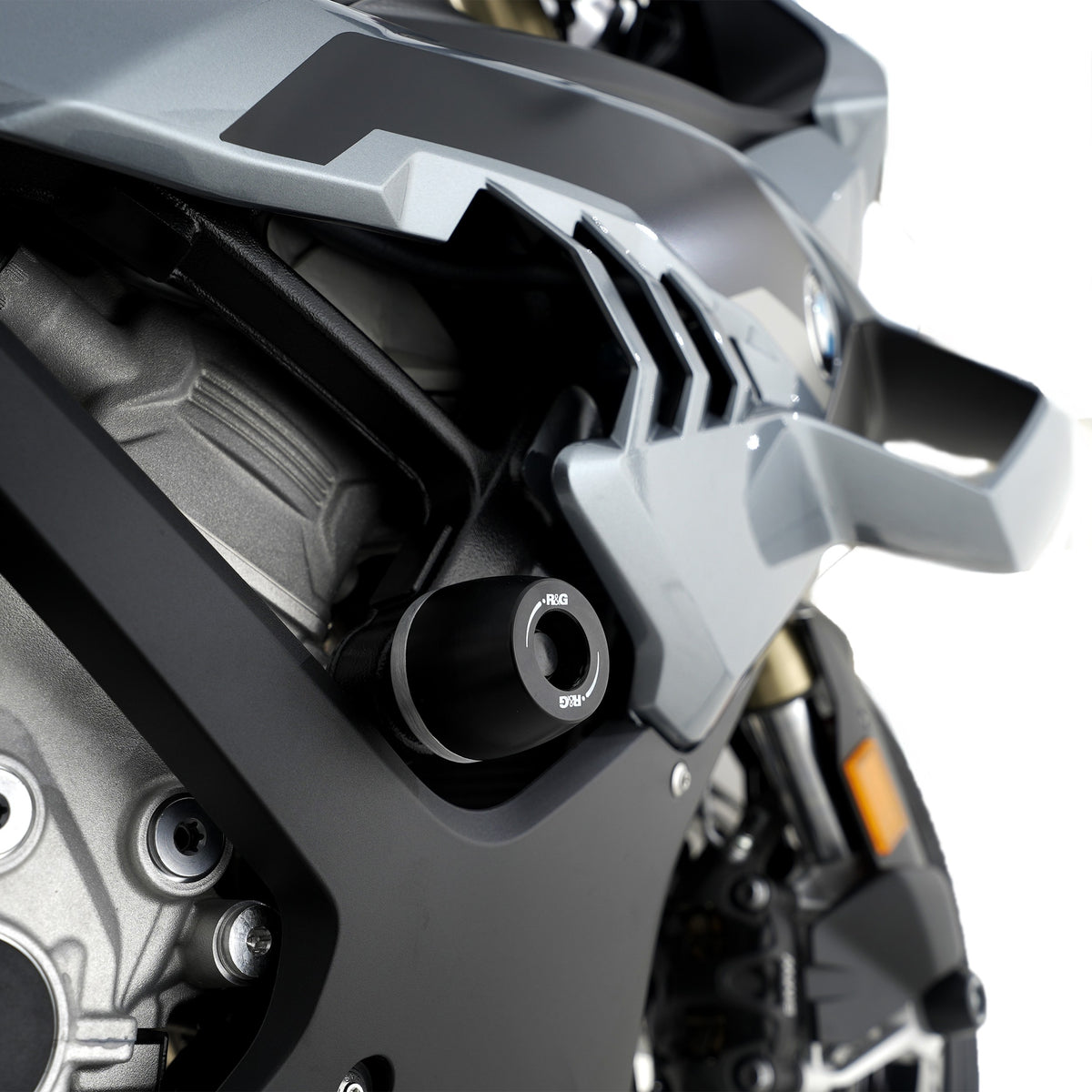 APEX Crash Protectors for the BMW M1000R ’23- & S1000RR ’23- (Symmetrical, Non drill kit)