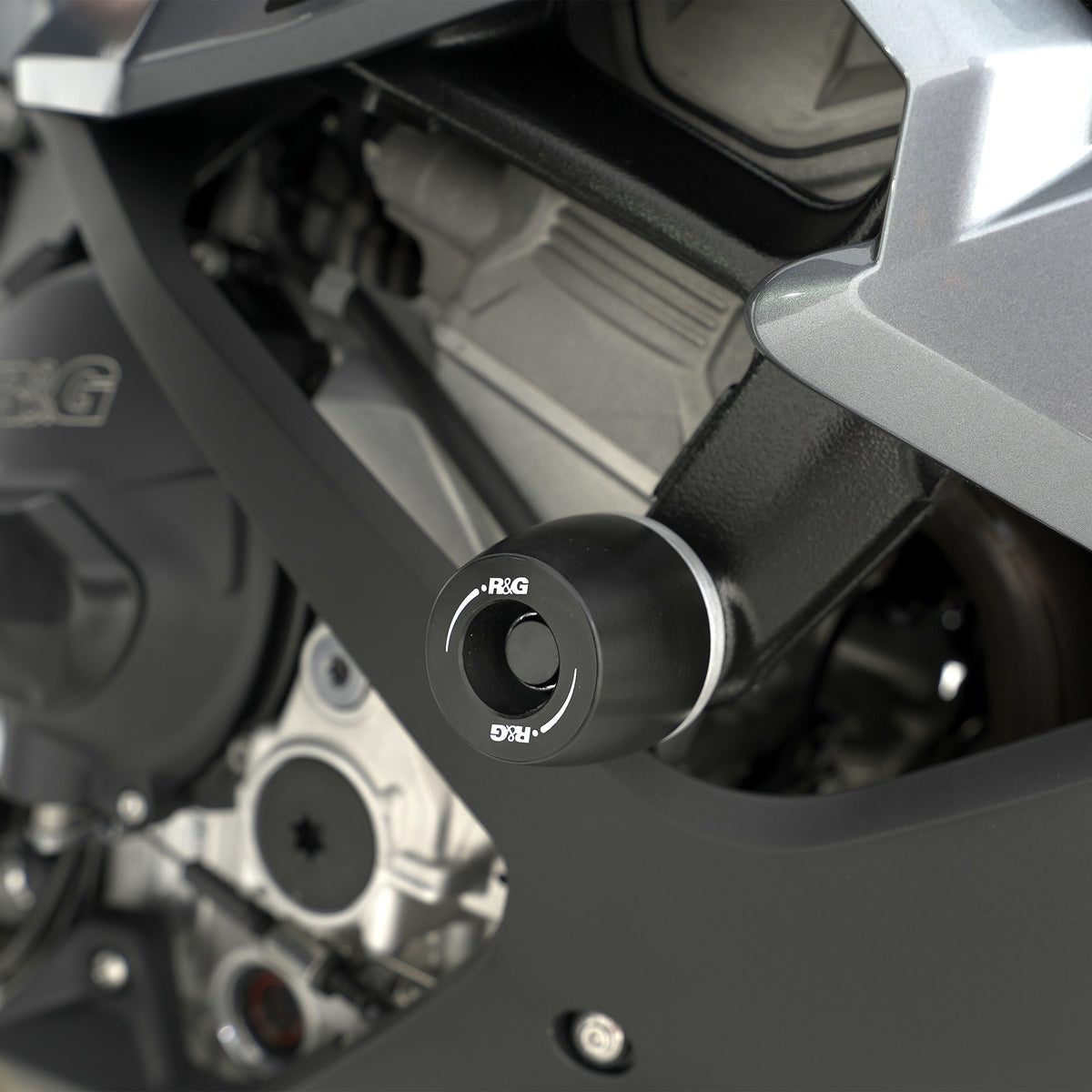 APEX Crash Protectors for the BMW M1000R ’23- & S1000RR ’23- (Symmetrical, Non drill kit)